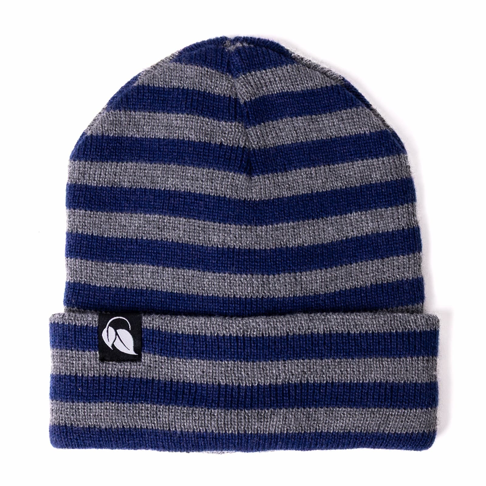 Heather stripe beanie