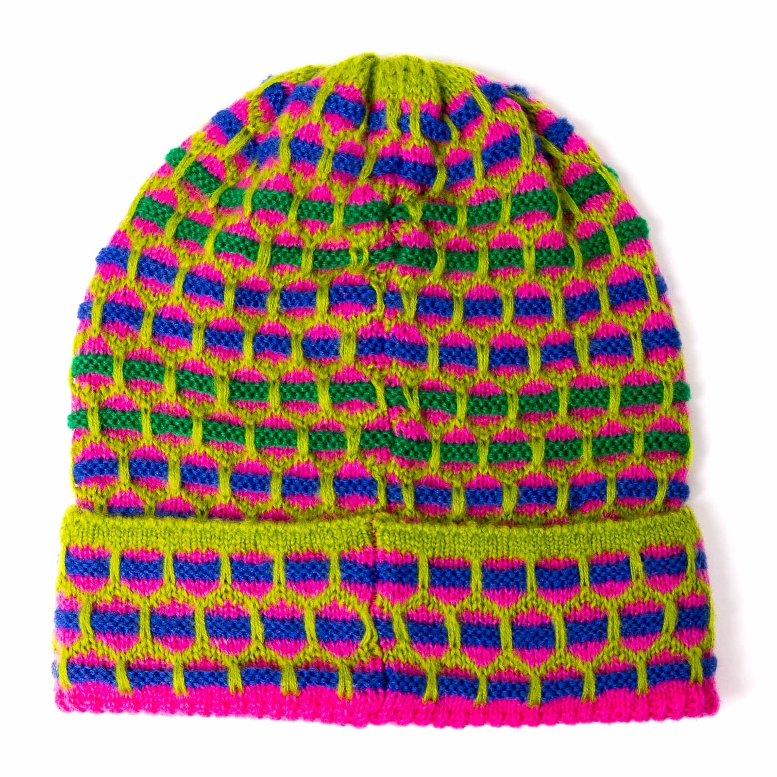 Neon jacquard, reverse