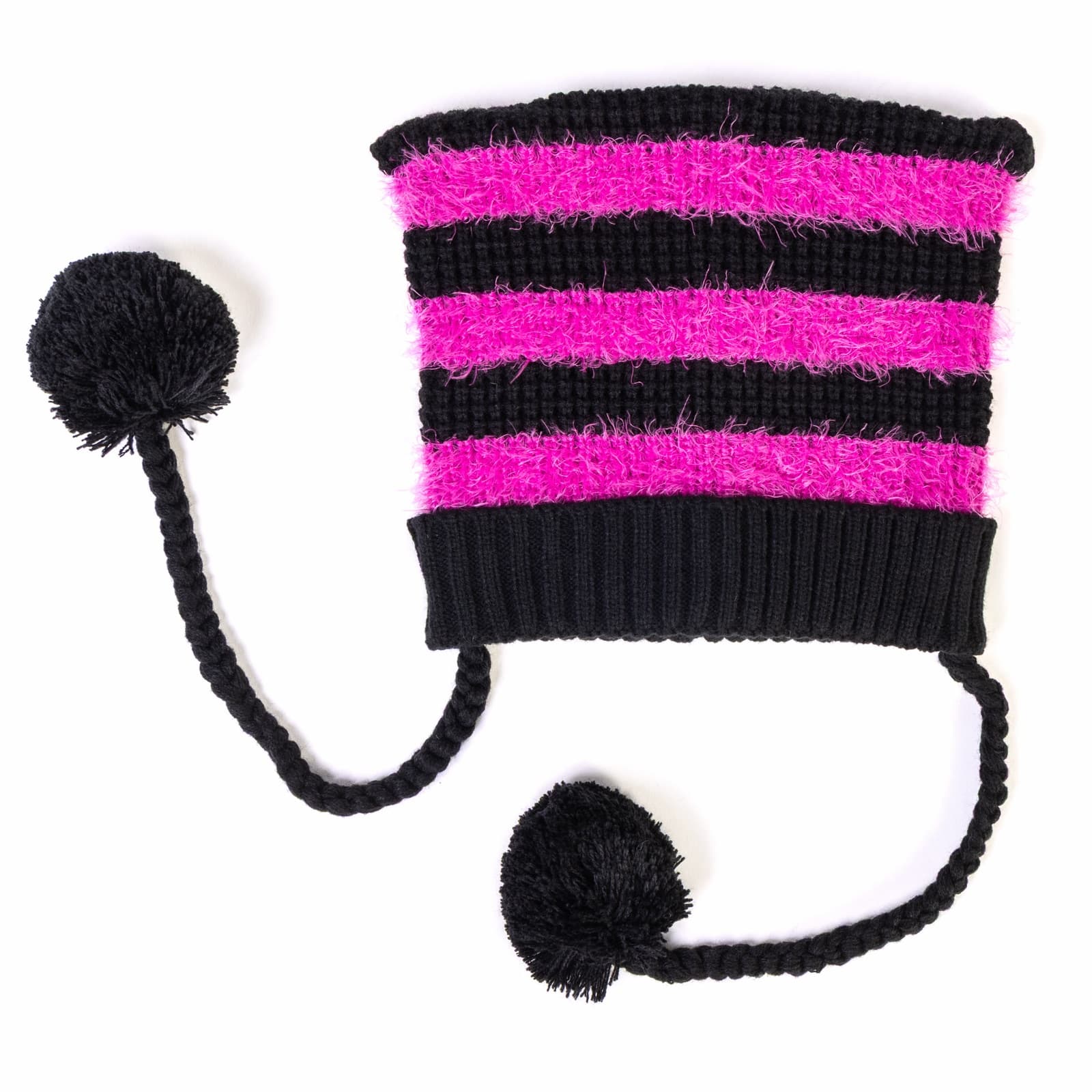 Fluffy tassel hat