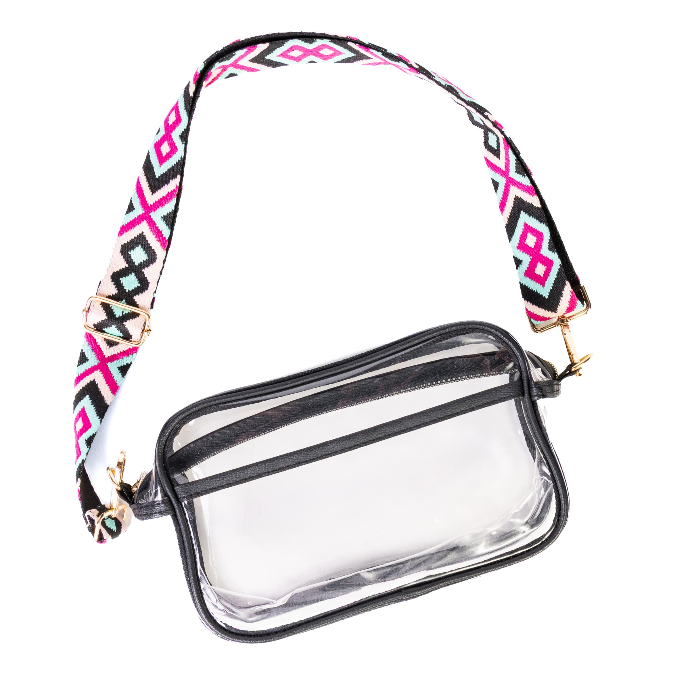 Clear stadium cross-body