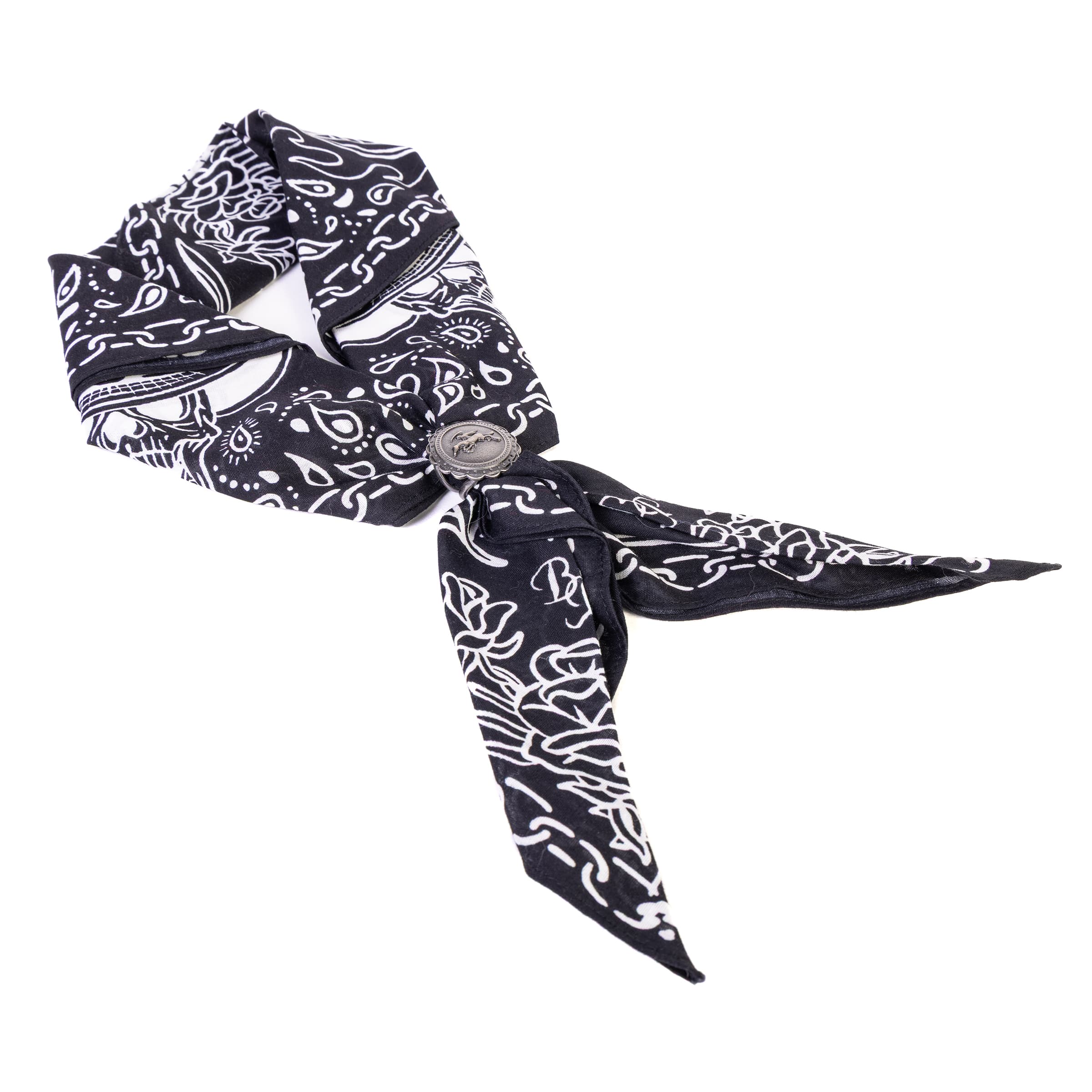 Skinny tie scarf