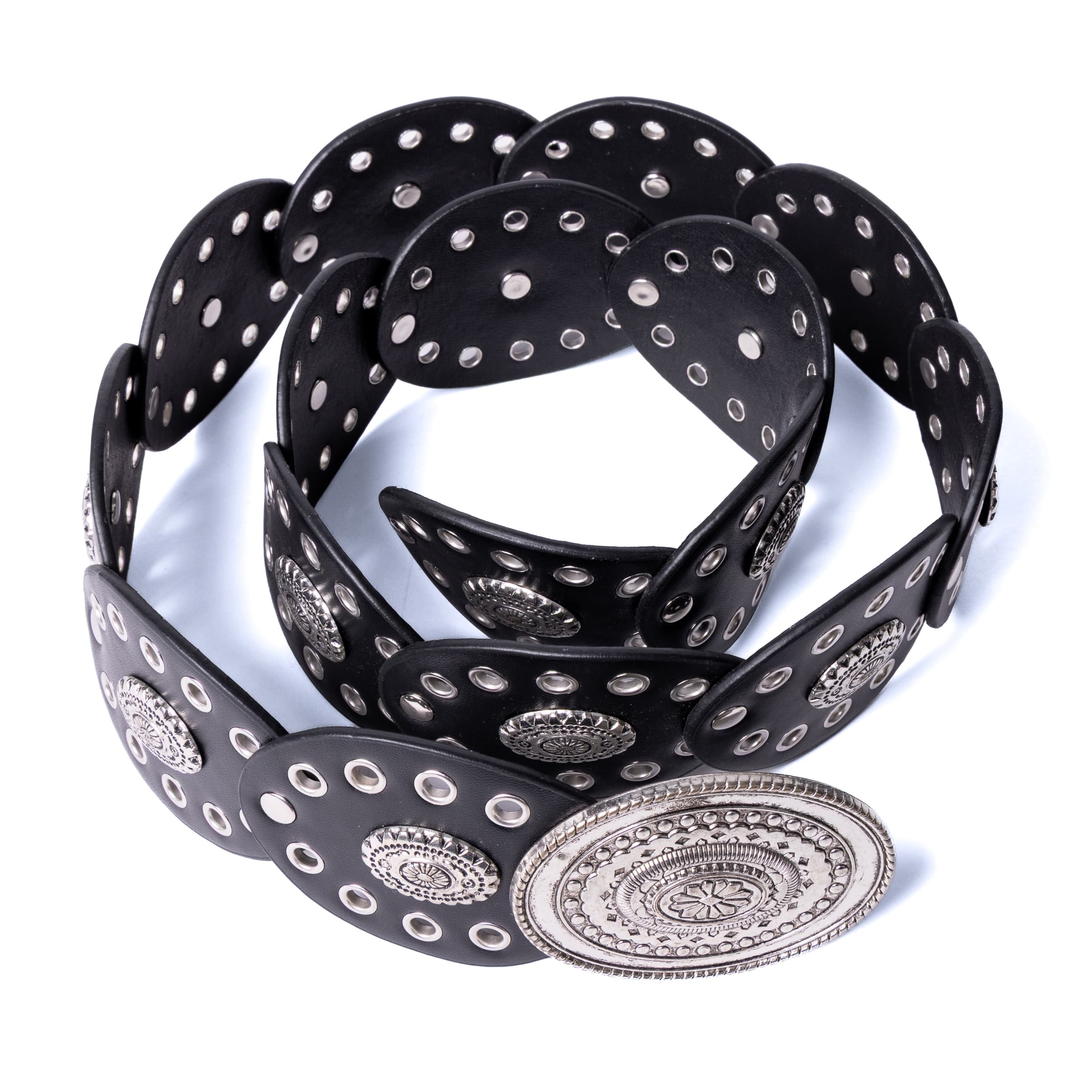 Concho stud belt